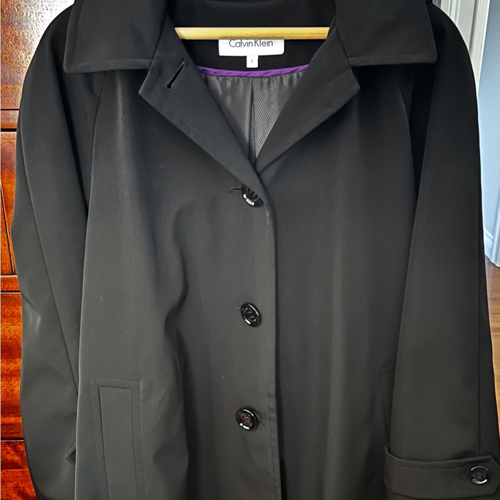 Calvin Klein Women's Black Coat - Picture 6 of 7